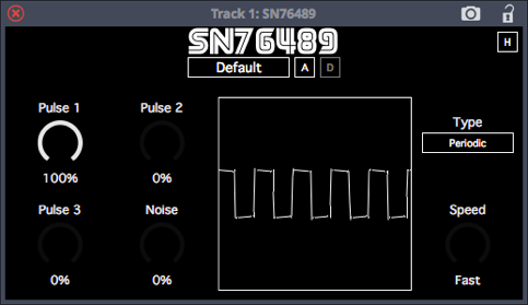 SN76489 screenshot