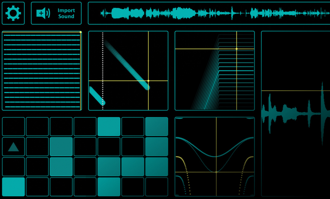 Elegant Single Page GUI screenshot