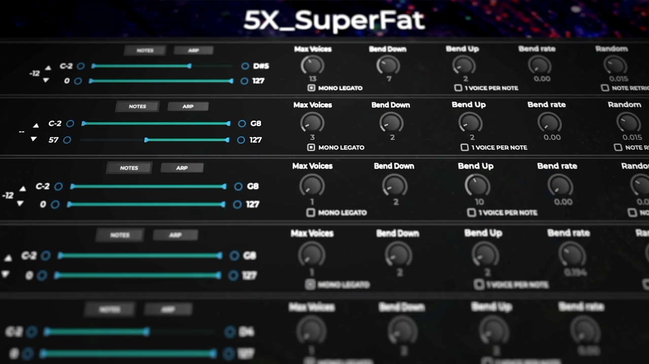 Sound Layers Editor screenshot